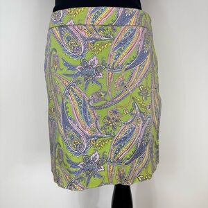 Ralph Lauren Golf Paisley Skort Size 4